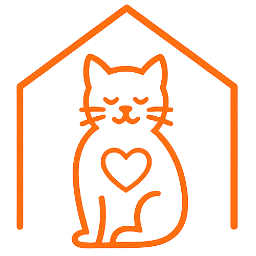 Kattenhotel huis en hart